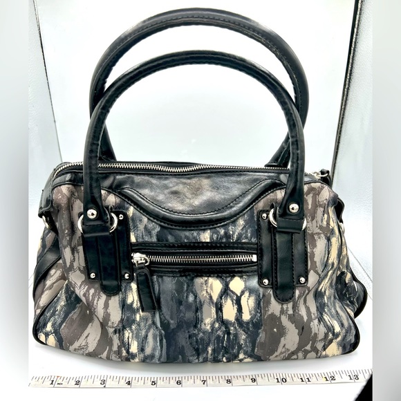 🌺Rare Etienne Aigner Multi Colored Brown & Black Tones Tote Bag | Purse🌸🌺 - Picture 2 of 14